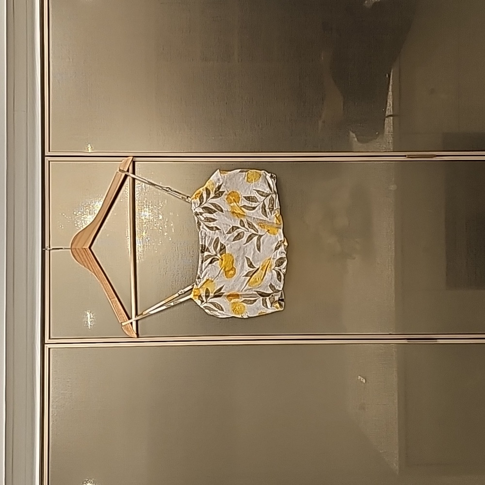 Z supply lemon crop tank top